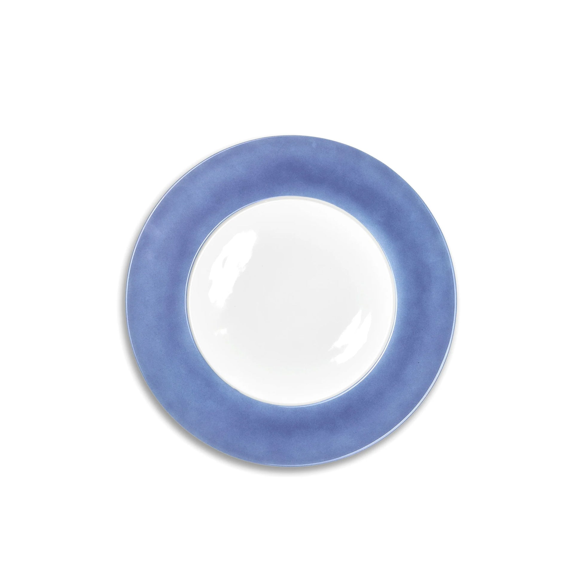 S&B 33cm Porcelain Charger with Blue Edge