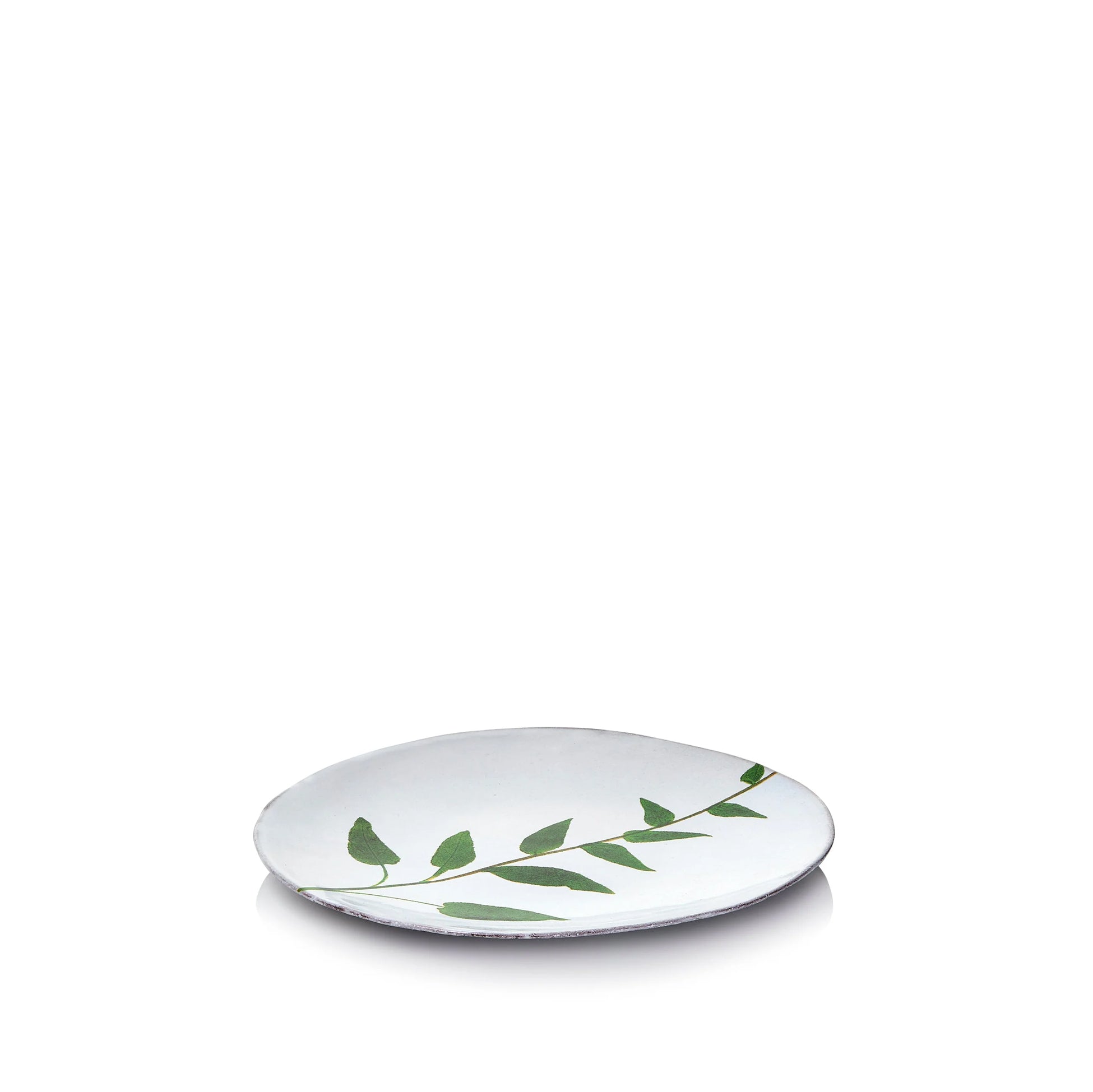 Campanula Leaf Plate by Astier de Villatte, 24cm