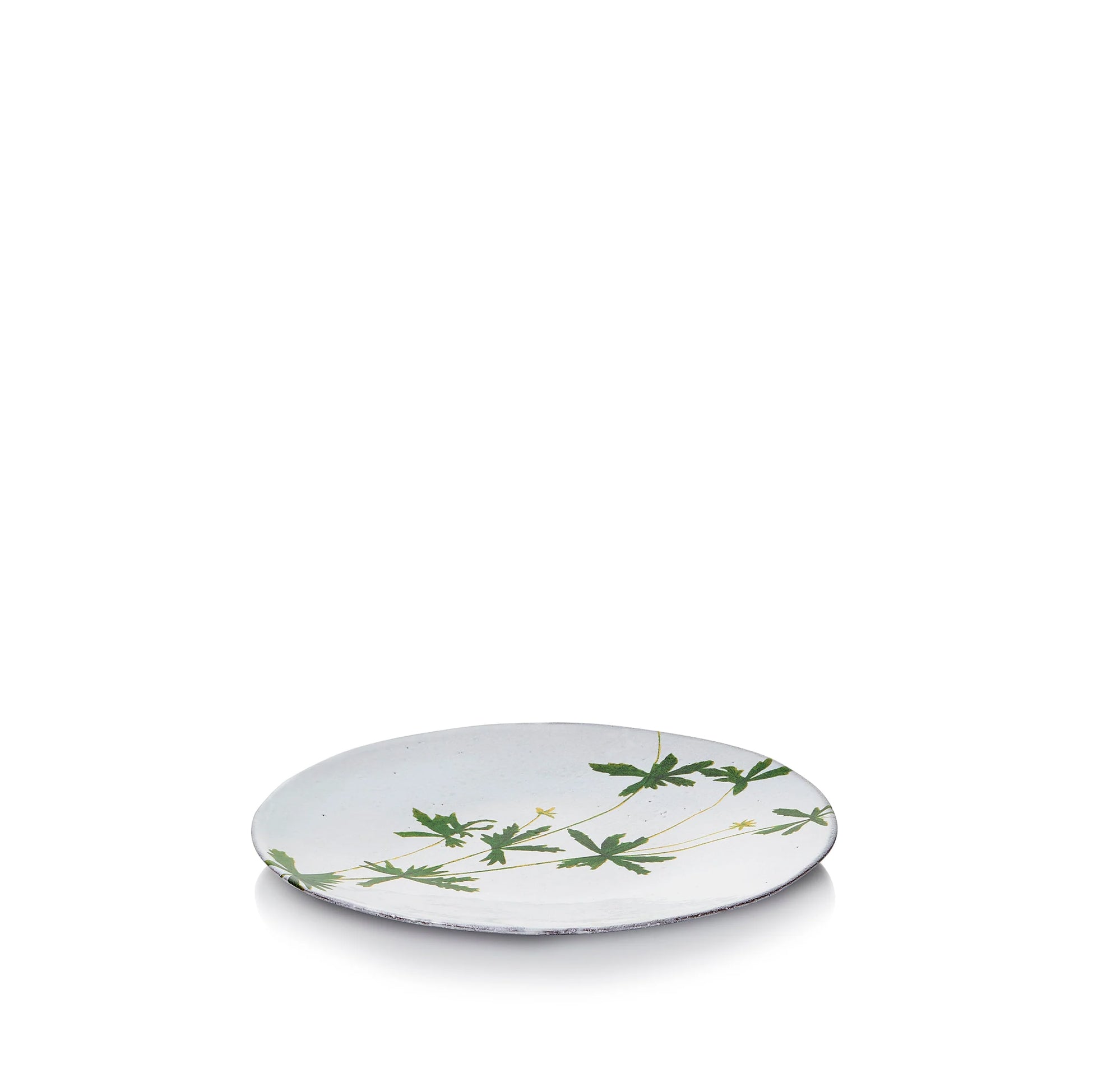 Tormentilla Leaf Plate by Astier de Villatte, 24cm