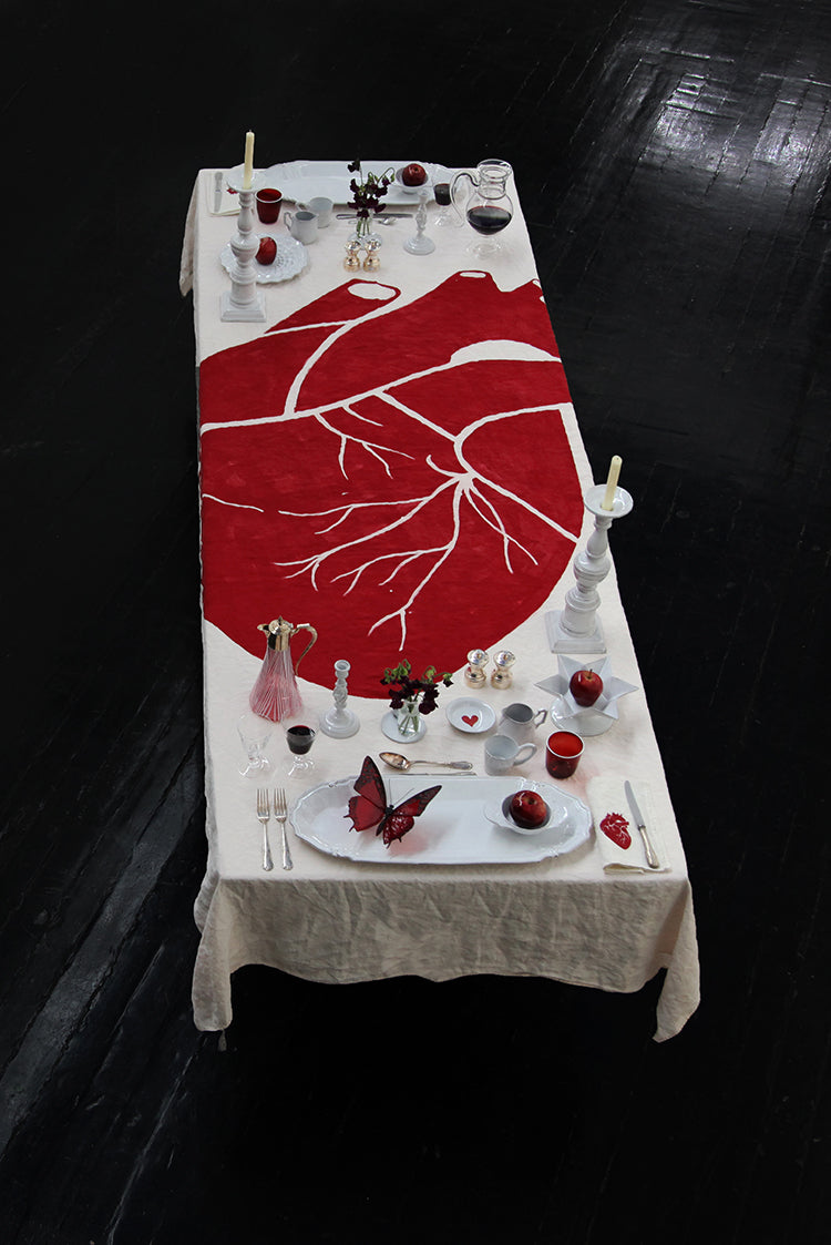 "The Heart Of The Home" Summerill & Bishop x Solange Linen Tablecloth