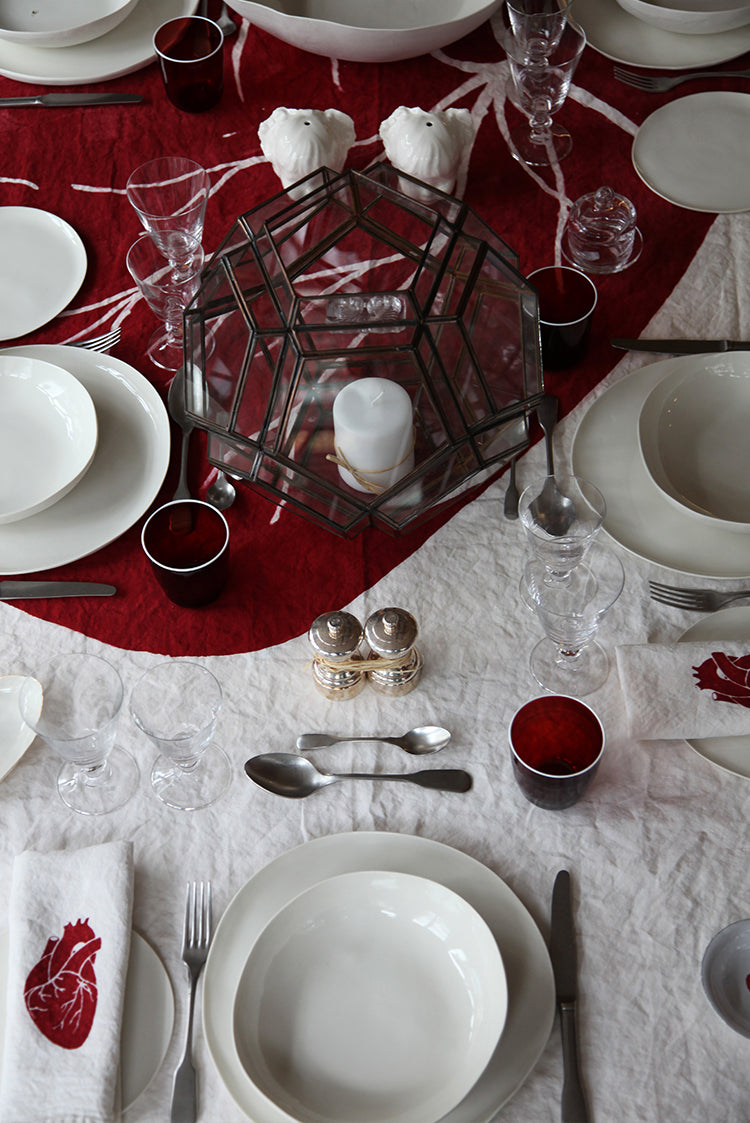 "The Heart Of The Home" Summerill & Bishop x Solange Linen Tablecloth