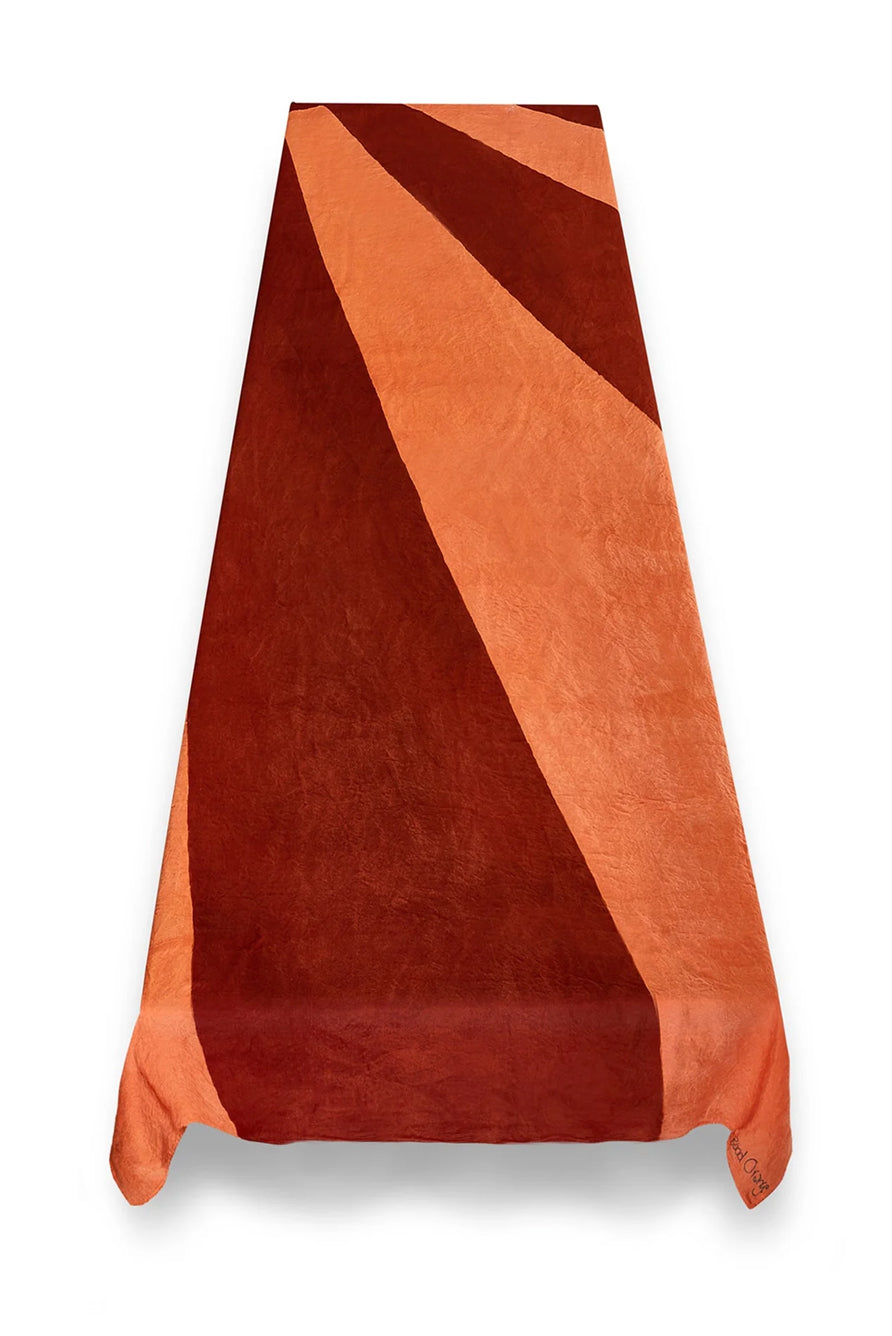 "Blood Orange" Summerill & Bishop x Skye Gyngell Linen Tablecloth