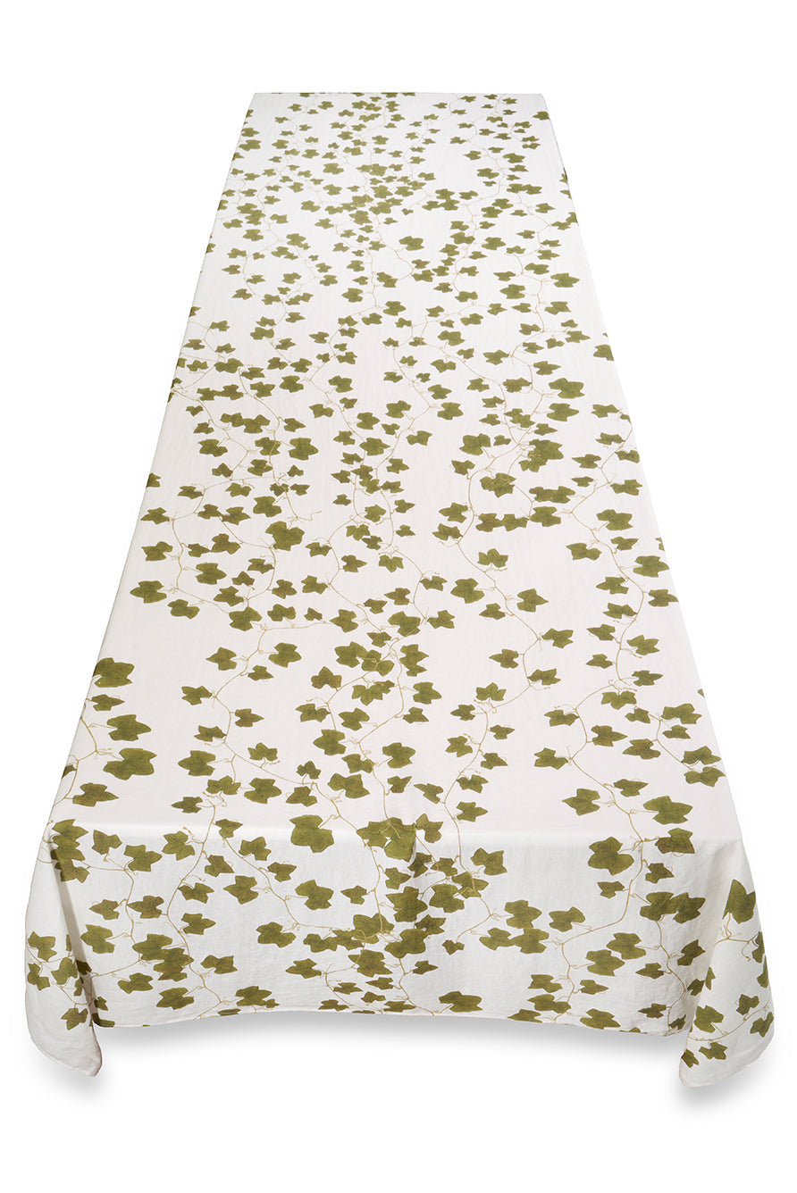 'Ivy' Herbarium Linen Tablecloth