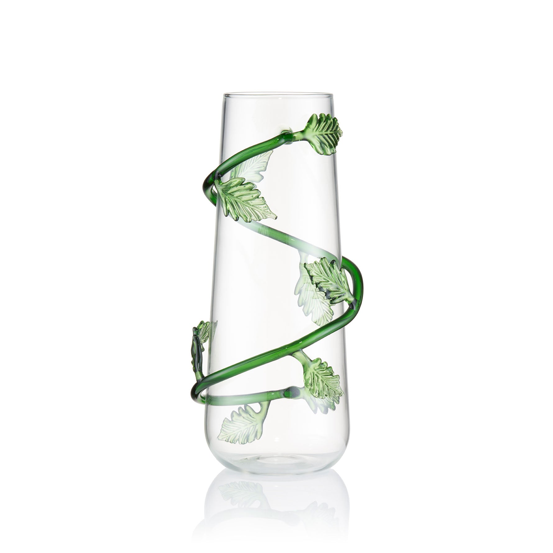 Liane Wrap Around Glass Vase, 28cm