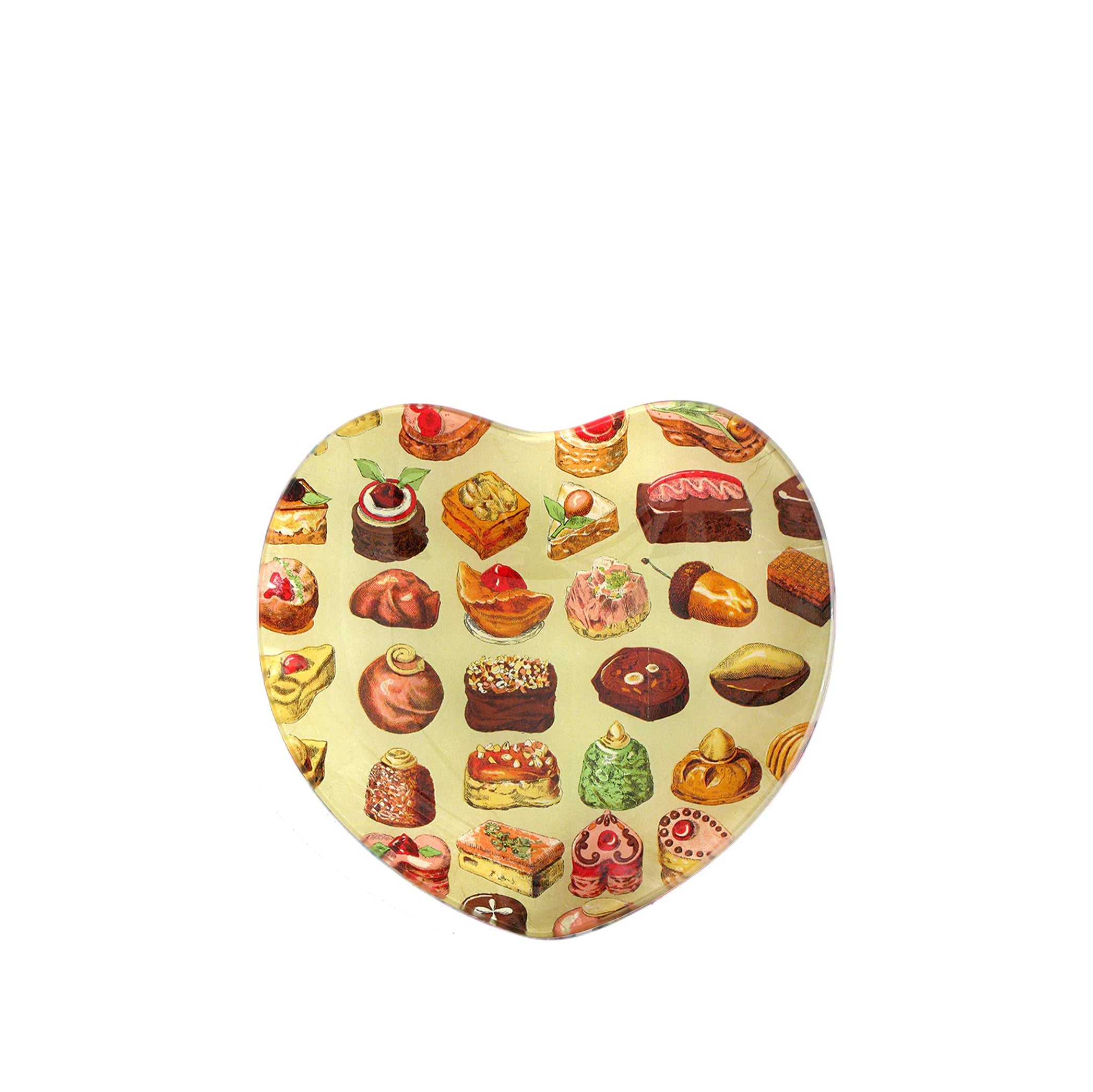 John Derian Candy Sweets Heart Dish, 20cm