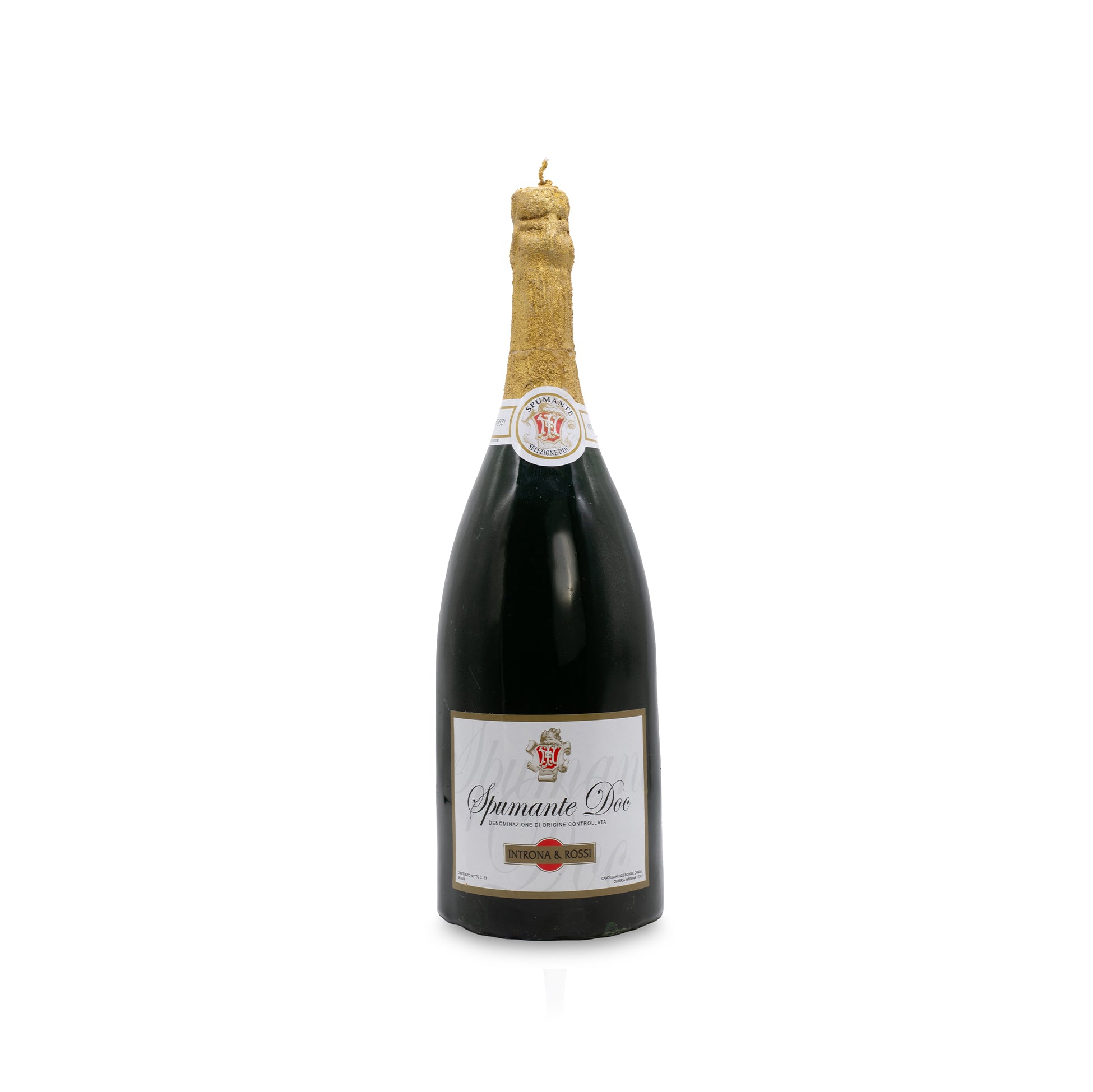 Champagne Bottle Decorative Candle, 40cm