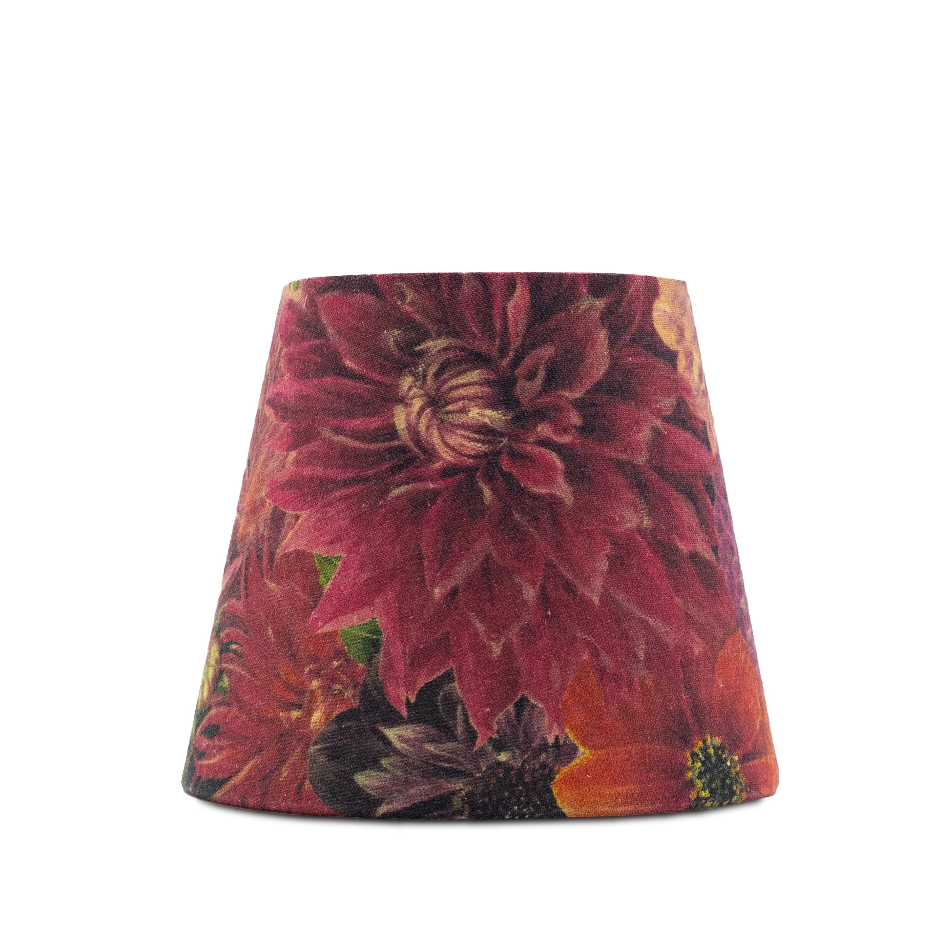 Dahlia French Drum Lampshade, 13cm