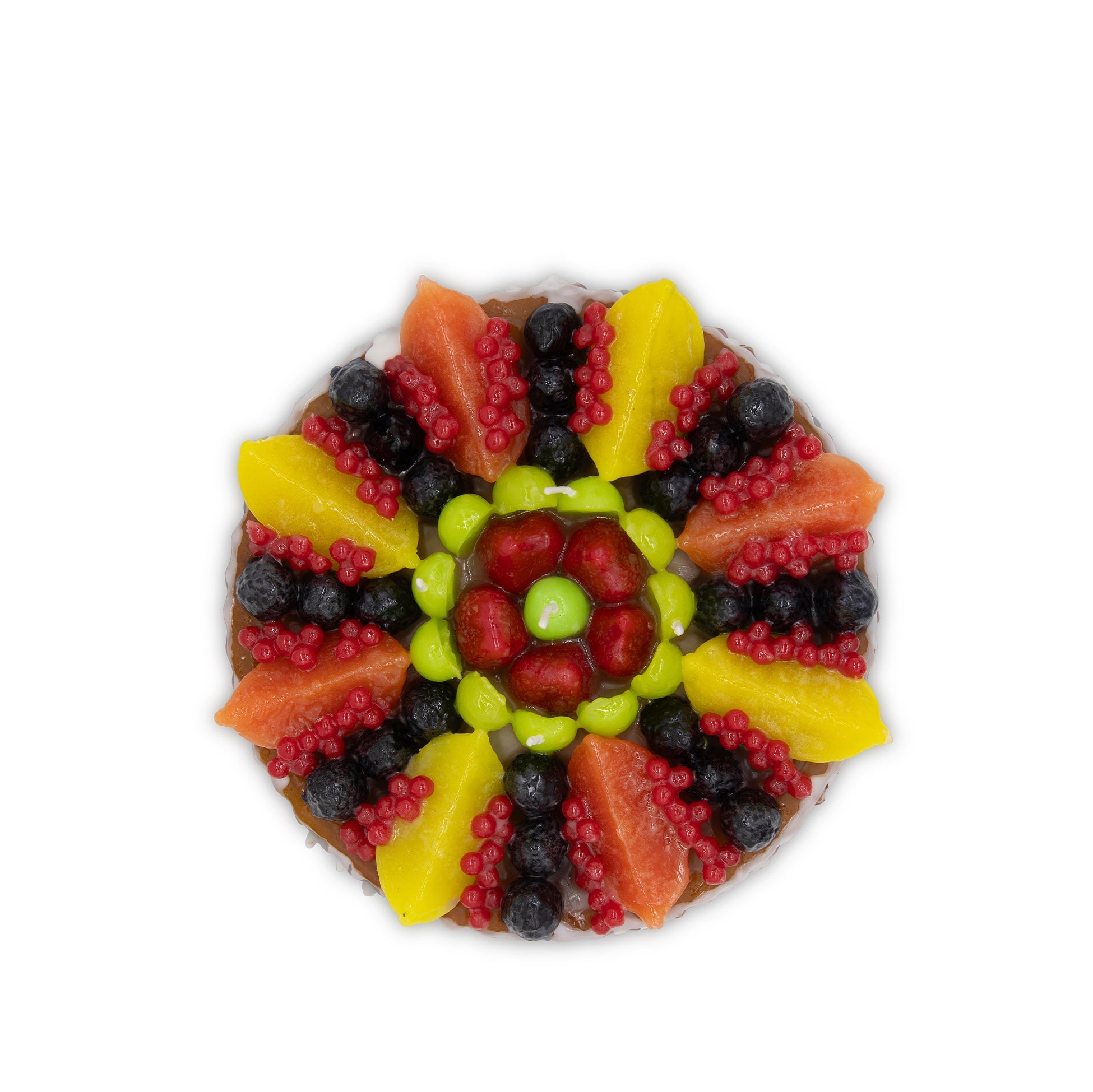 Assorted Fruit Cake Decorative Candle, 23cm