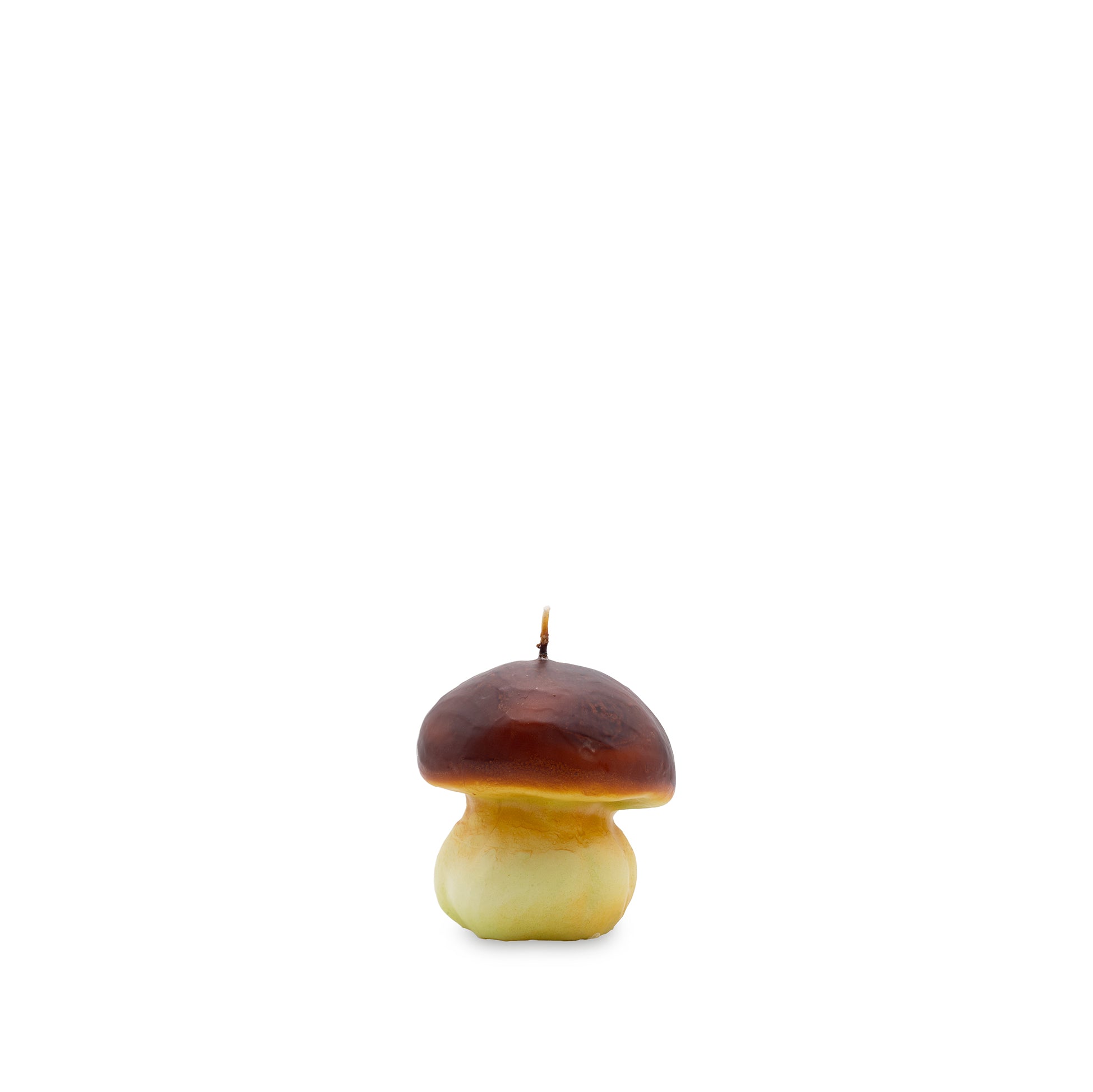 Mushroom Porcini Decorative Candle, Small 9cm