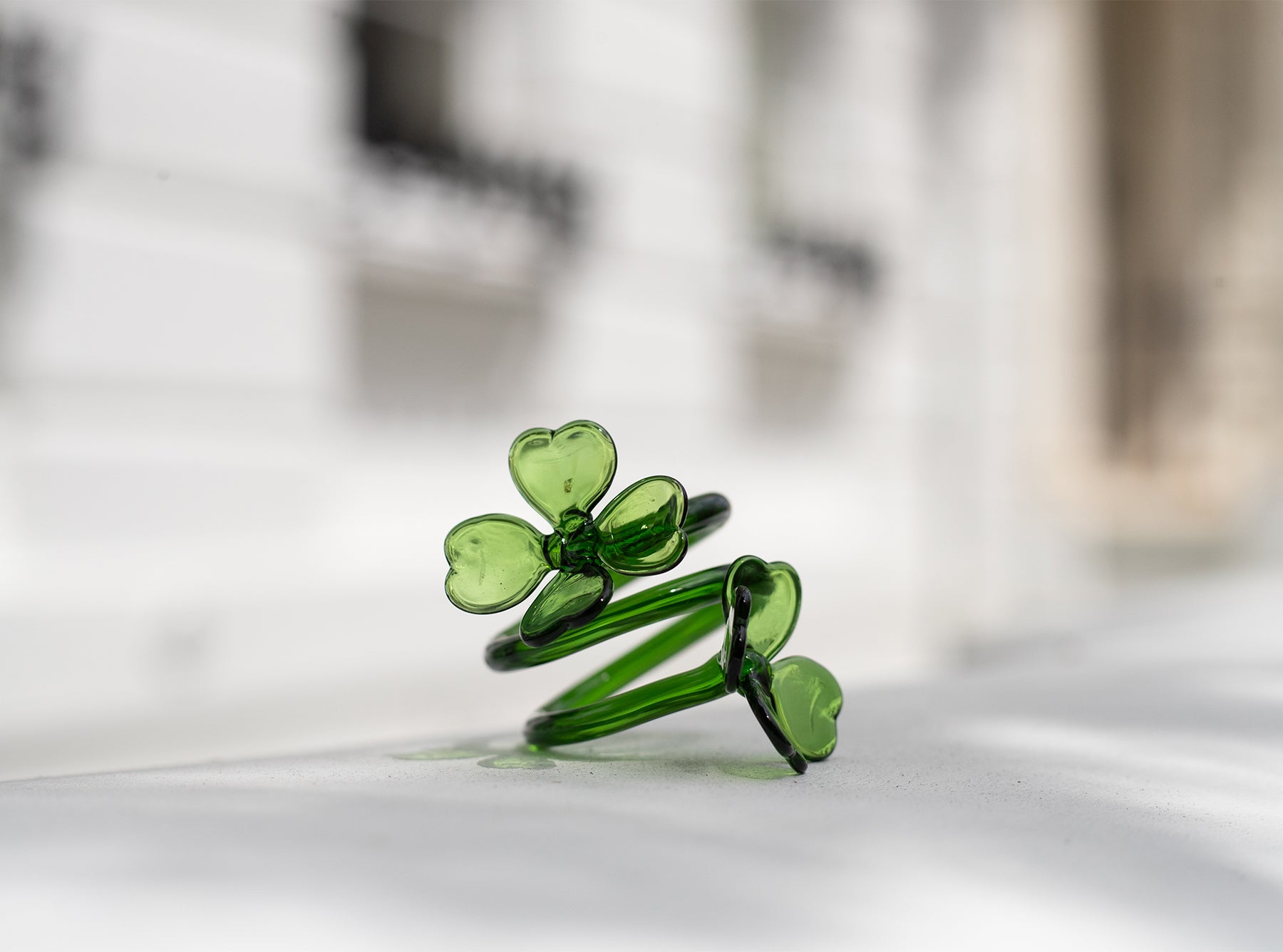 Lucky Clover Napkin Ring