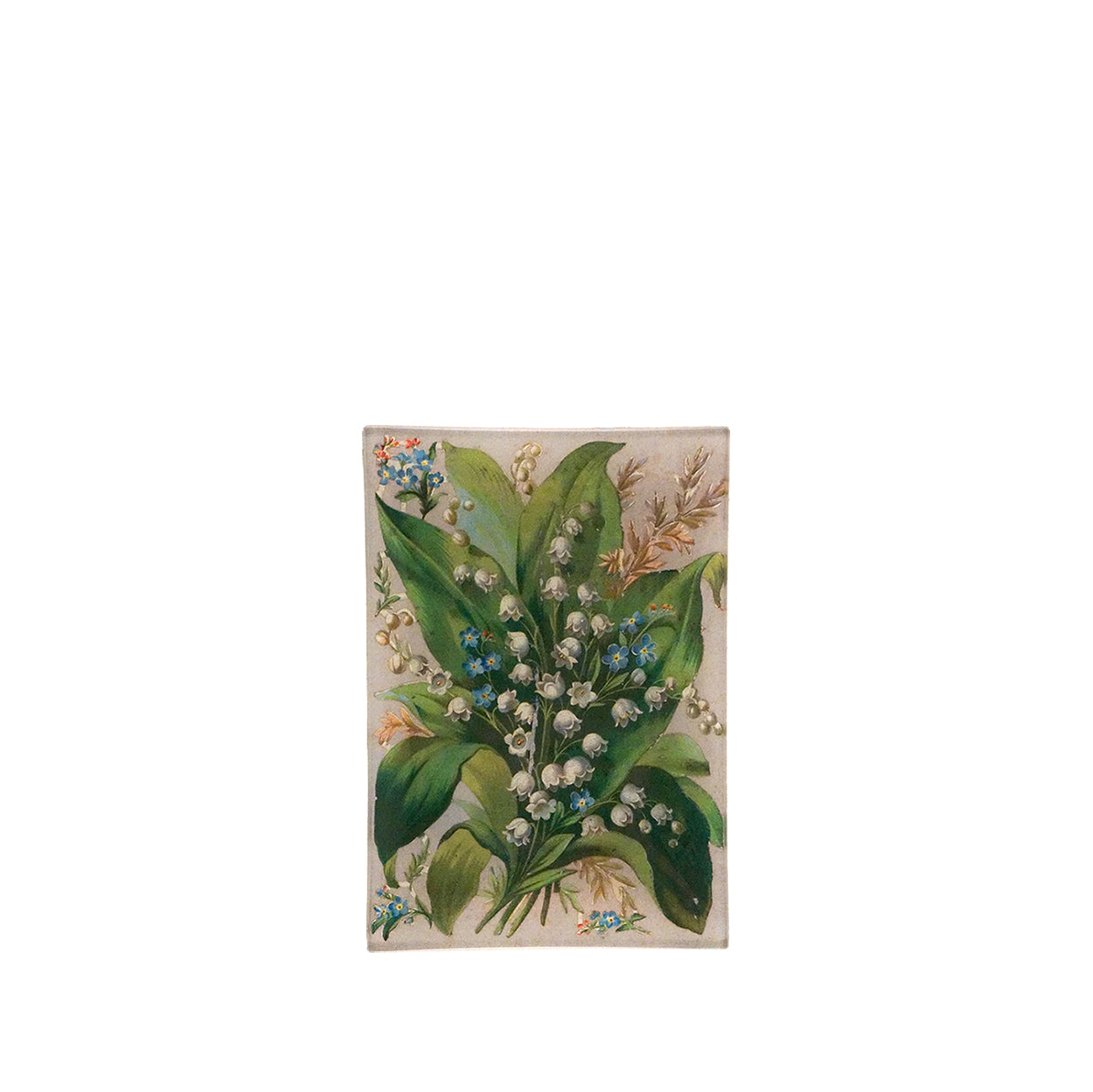 John Derian Lily of the Valley Mini Tray, 11.5 x 16.5cm