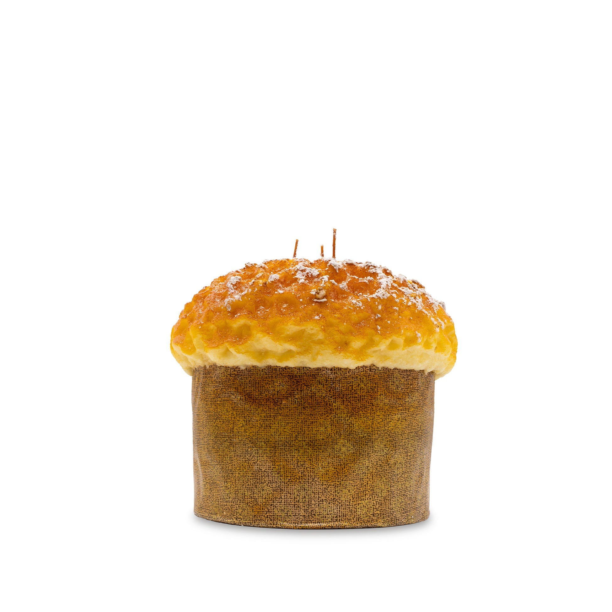 Panettone Cake Decorative Candle, 19cm