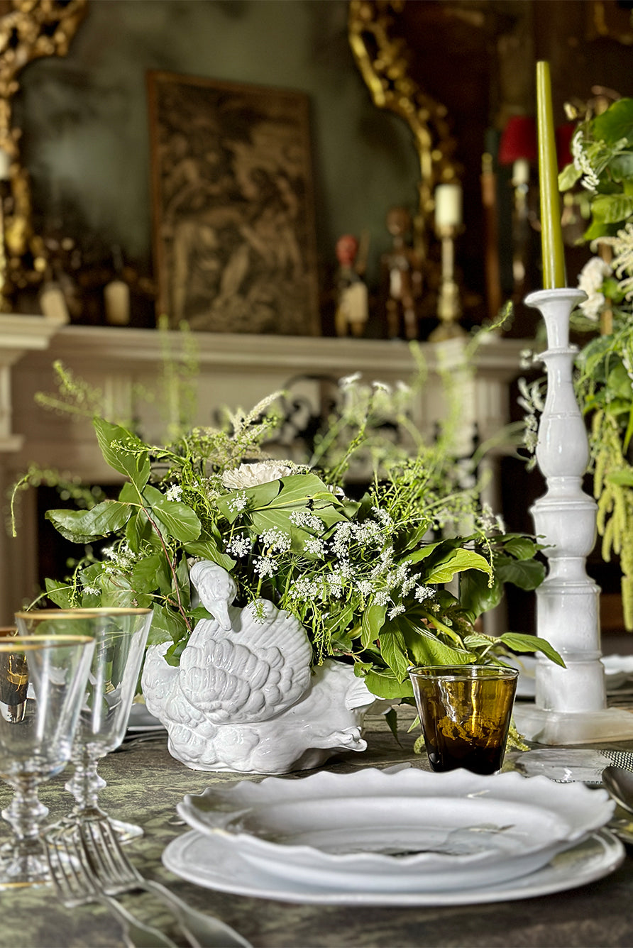 S&B x John Derian 'Central Park' Linen Tablecloth