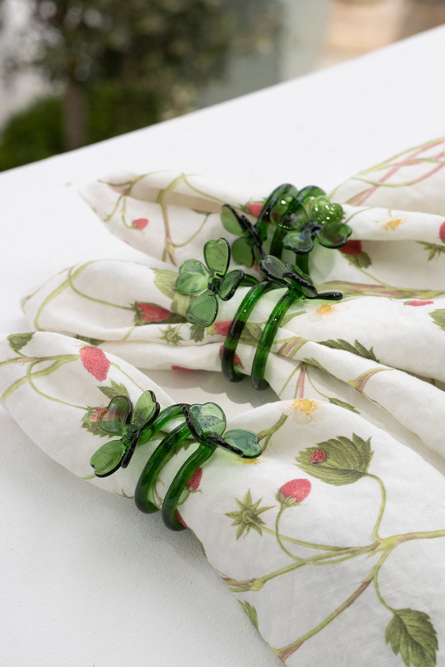 Lucky Clover Napkin Ring