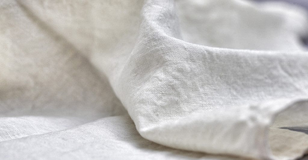 Plain White Linen Napkin, 50x50cm