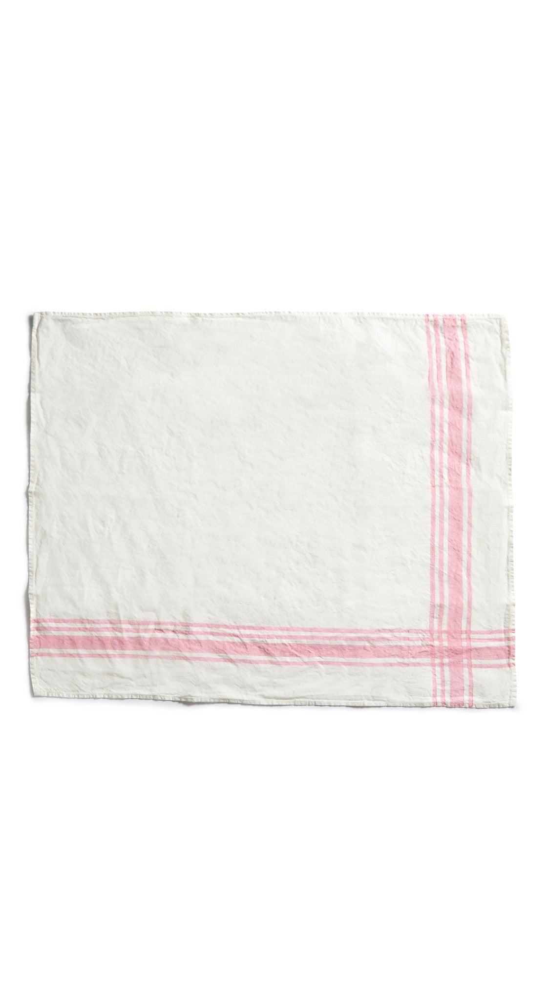 Pink Stripes Kitchen Tea Towel | Geometry